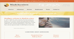 Desktop Screenshot of mashkawisen.com